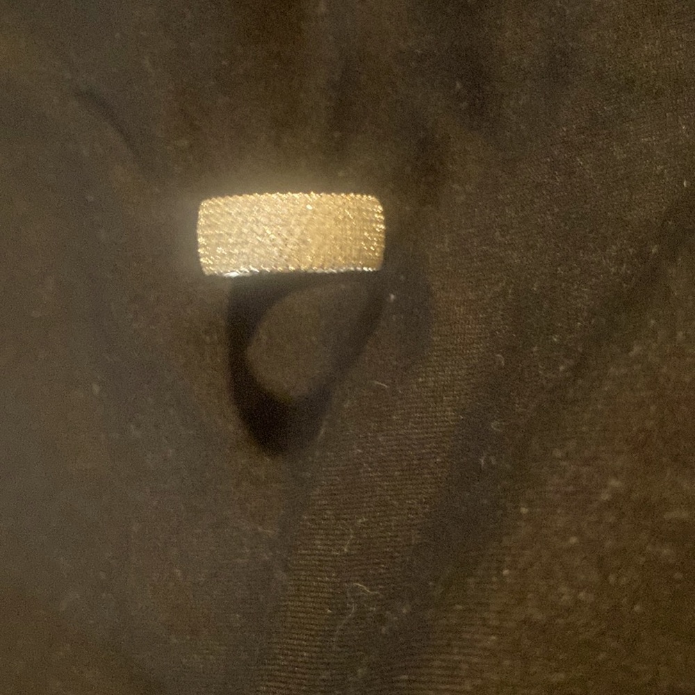 Silver paved sterling Silver 925 ring size 8